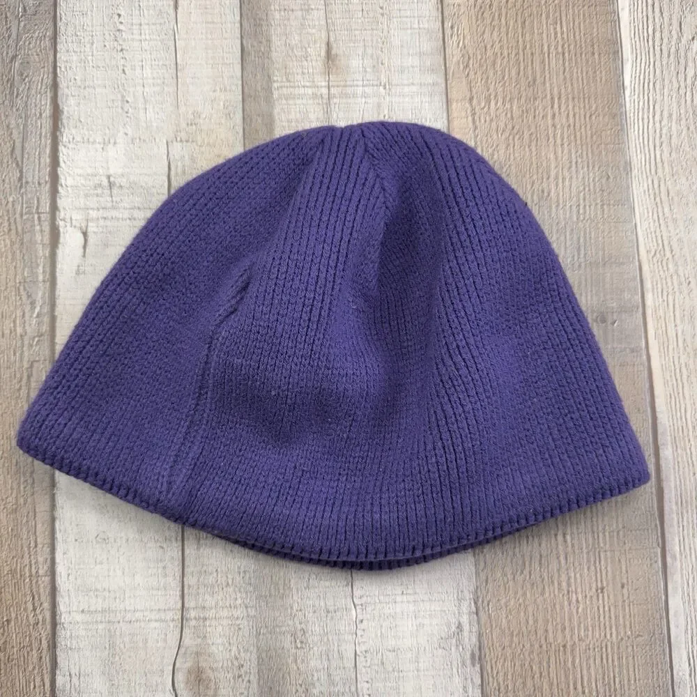 The North Face Bone Beanie Knit One Size Unisex Outdoor Winter Hat Purple OSFM